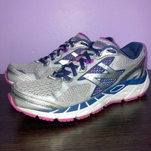 New Balance 840v3 Womens W840WP3 Grey Cushioning Running Athletic Shoes Size 9